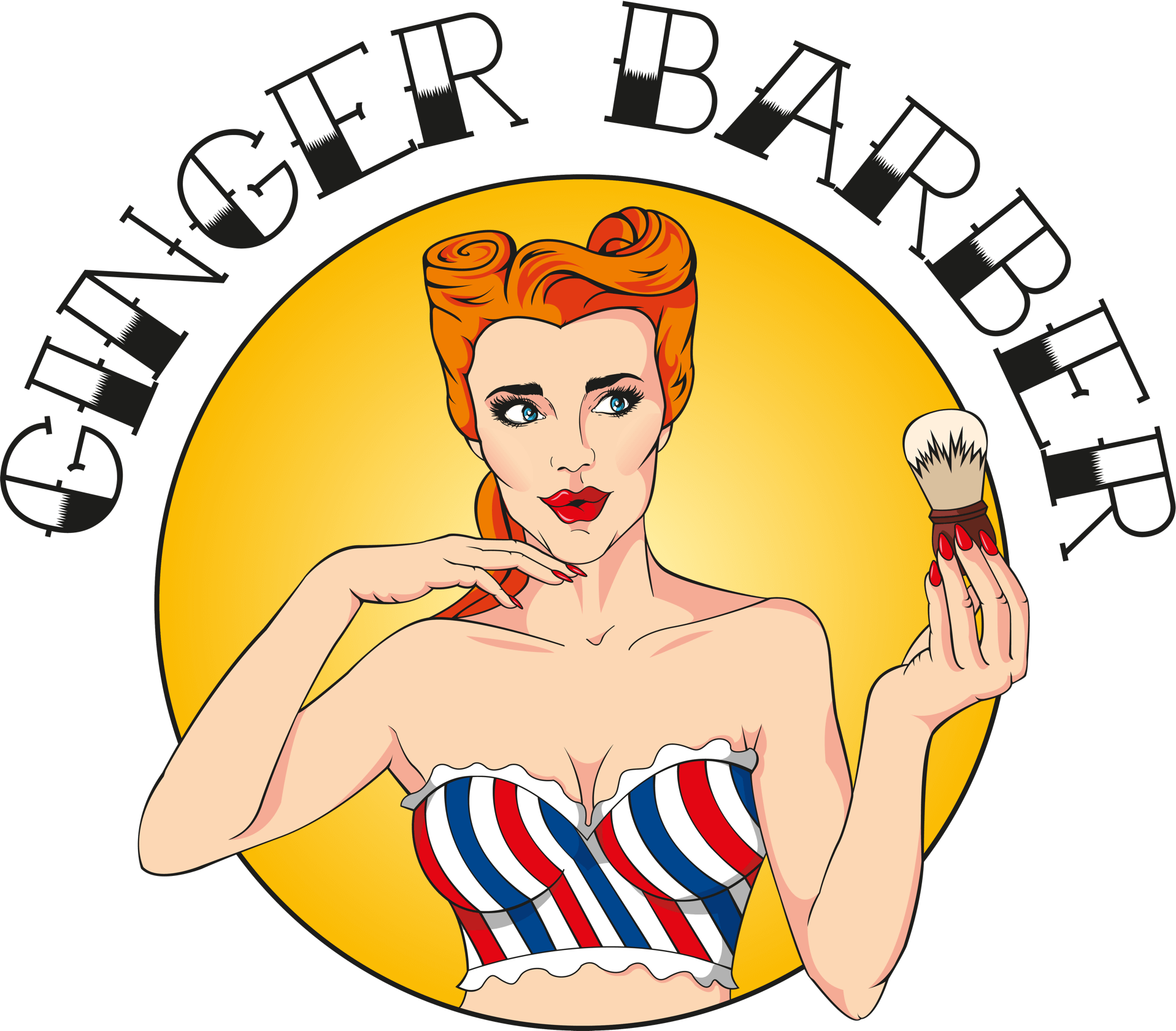 logo Ginger Barber